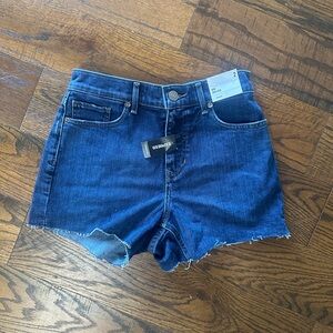 NWT New Women Express Midi High Rise Original Shorts 2